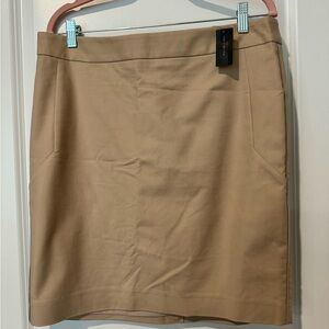 Tan skirt from The Limited in 14 Petite